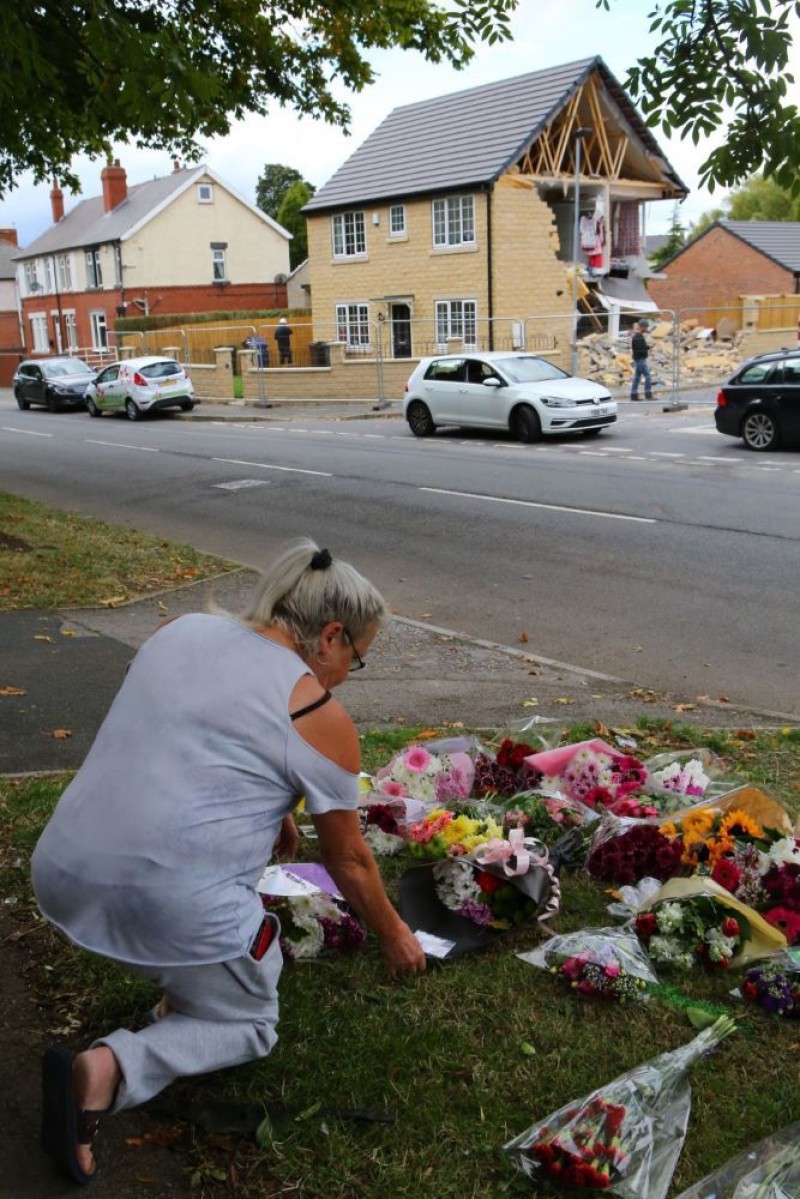 Other image for Dozens pay a walking tribute to Jacqueline